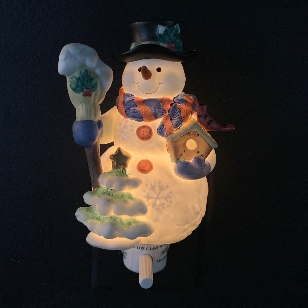 SNOWMAN PLUG-IN LIGHT